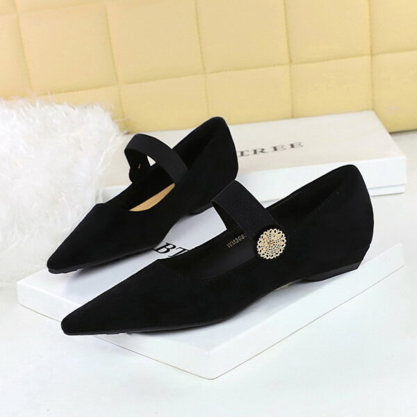 Button Strap Shoe