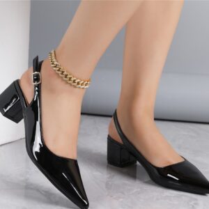 Patent Charm Shoe