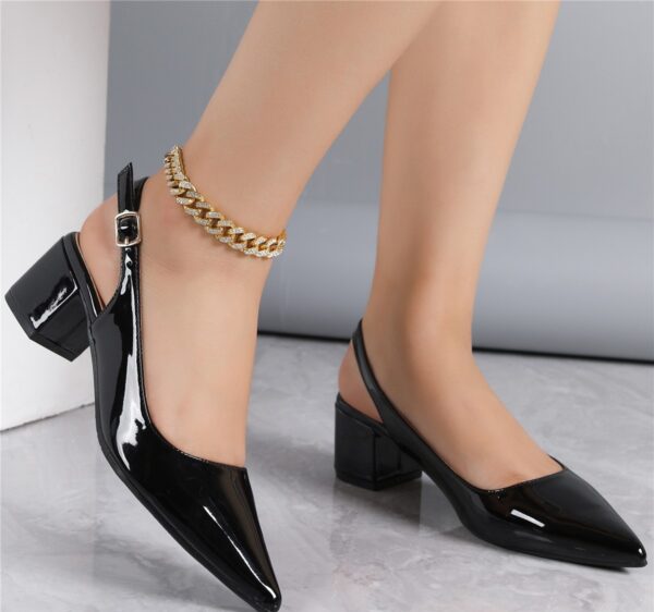 Patent Charm Shoe