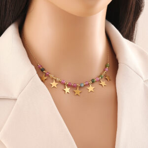 Star Charm Stainless Steel Necklace