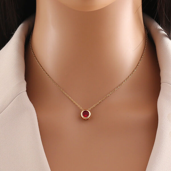 Emerald Grace Stainless Steel Necklaces - Image 2