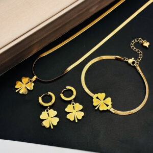 Golden Clover Trio Stainless Steel