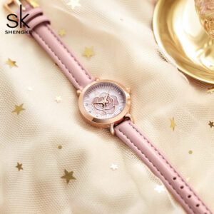 Blossom Hour Stainless Steel Watch