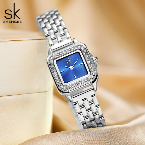 Lustre Square Stainless Steel Watch - Image 2